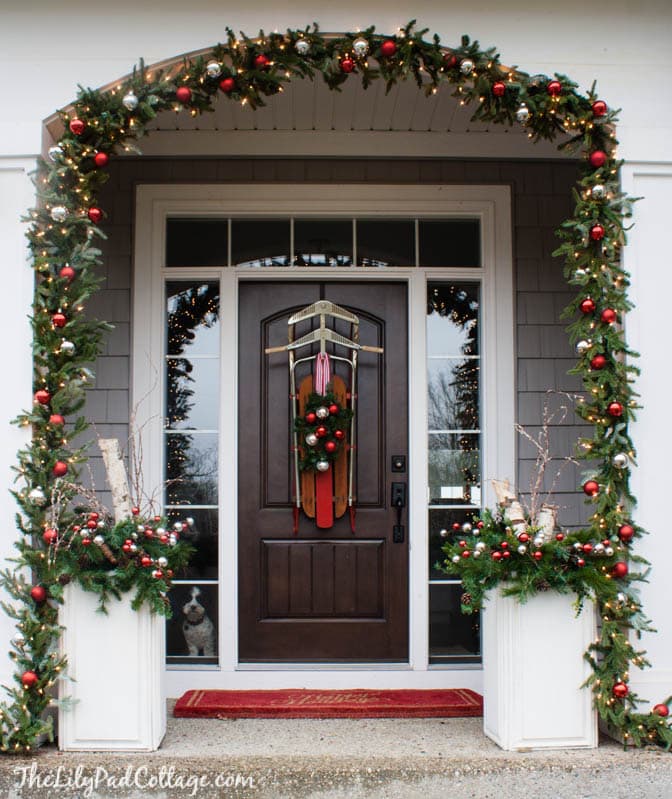 Christmas Front porch ideas